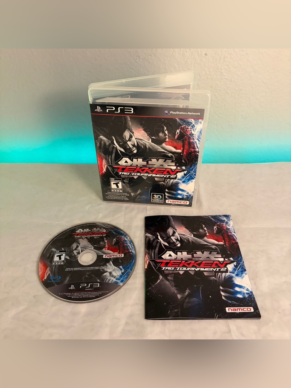 Tekken Tag Tournament 2 (Sony PlayStation 3, 2012) PS3 Complete w/ Manual Tested